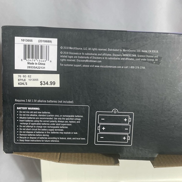 Discovery Mindblown Planetarium Projector Stars & Space Slides STEM 2019 - Picture 4 of 10